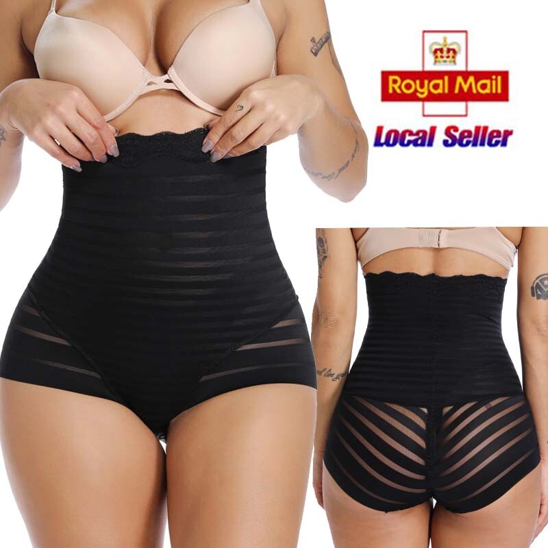 high waisted tummy control knickers